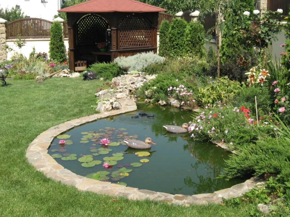 Fertige Gartenanlage